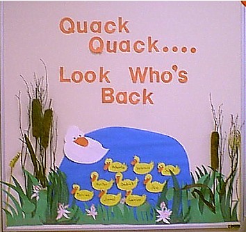 duck bulletin board